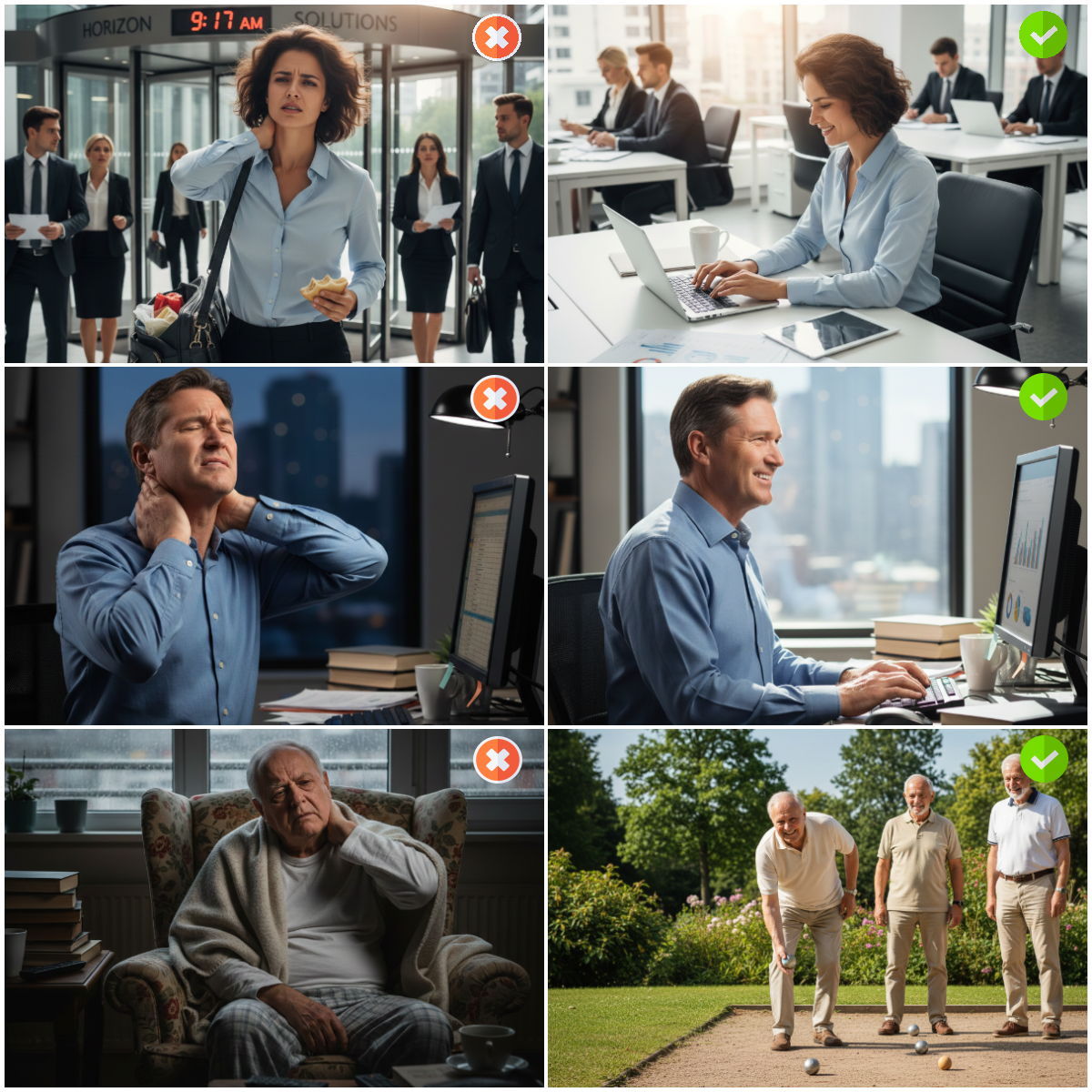 Almohada Cervical Ergonómica de Espuma Viscoelástica – Alivio del Dolor de Cuello